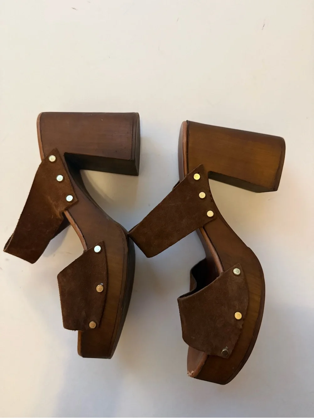 Ilaria Sartori Brown Suede Platform size 37